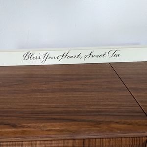 Bless Your Heart, Sweet Tea Wood Sign